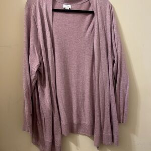 NWOT- Old Navy Women’s Mauve Open Front Cardigan. Size 4X.